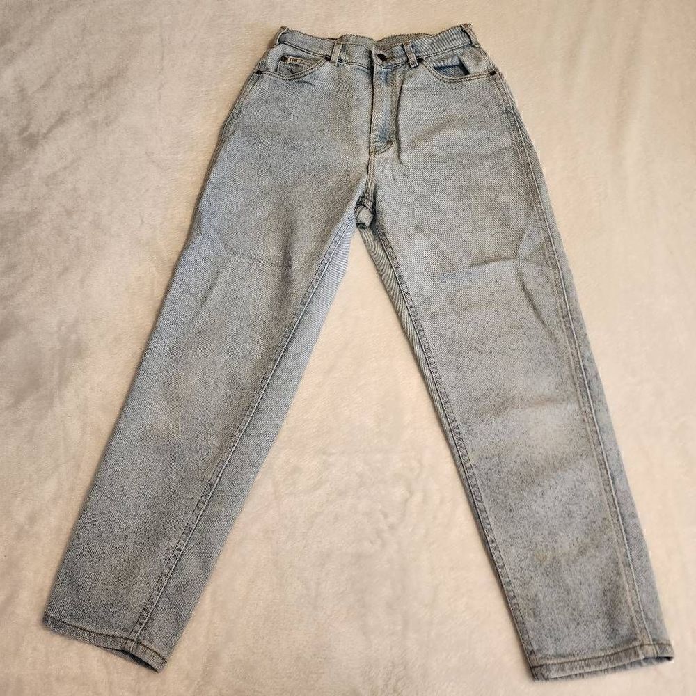 3 Fit$18 Lee Women's Light Blue Petite Size 10 Straight Leg Jeans